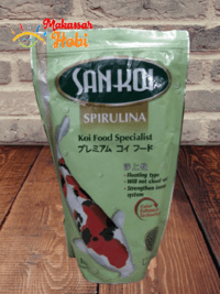 SAN KOI Sankoi Spirulina 1kg S & M Small Medium Pakan